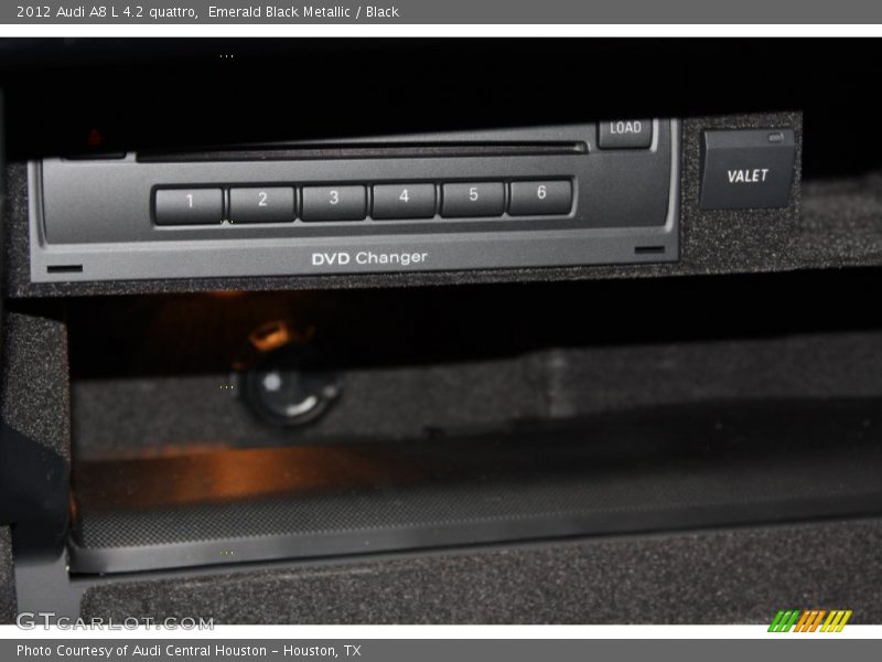 Emerald Black Metallic / Black 2012 Audi A8 L 4.2 quattro