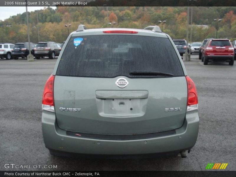 Jade Metallic / Beige 2006 Nissan Quest 3.5 SL