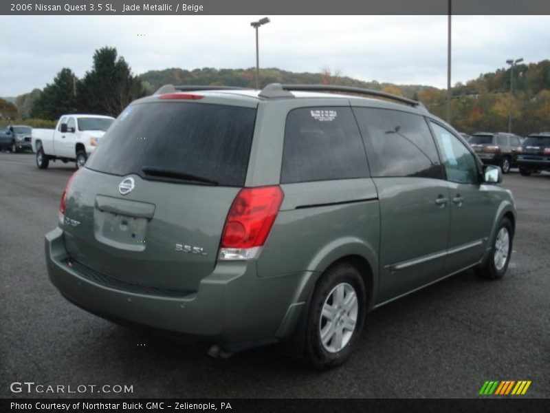 Jade Metallic / Beige 2006 Nissan Quest 3.5 SL