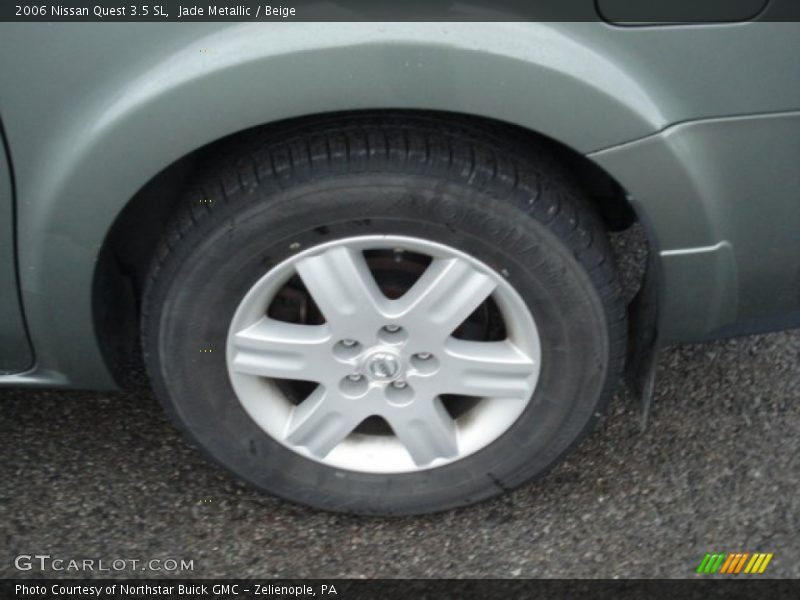Jade Metallic / Beige 2006 Nissan Quest 3.5 SL