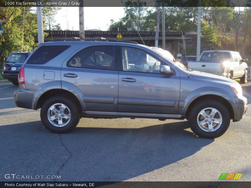 Alpine Gray / Gray 2006 Kia Sorento LX