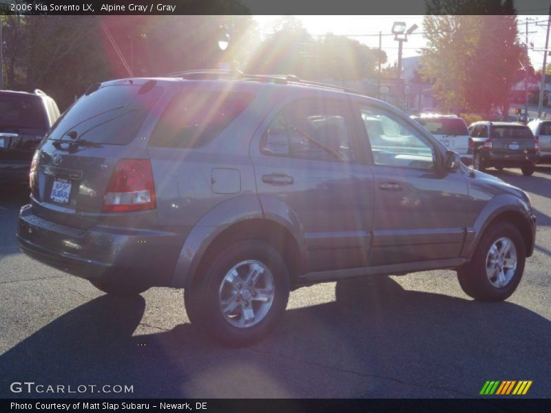 Alpine Gray / Gray 2006 Kia Sorento LX