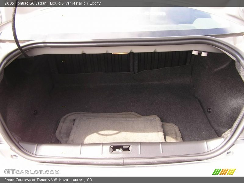 Liquid Silver Metallic / Ebony 2005 Pontiac G6 Sedan