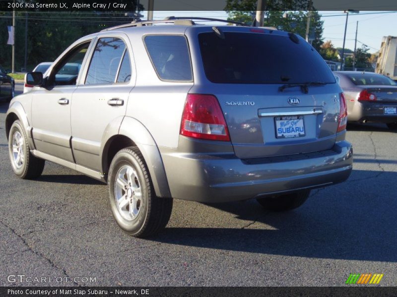 Alpine Gray / Gray 2006 Kia Sorento LX
