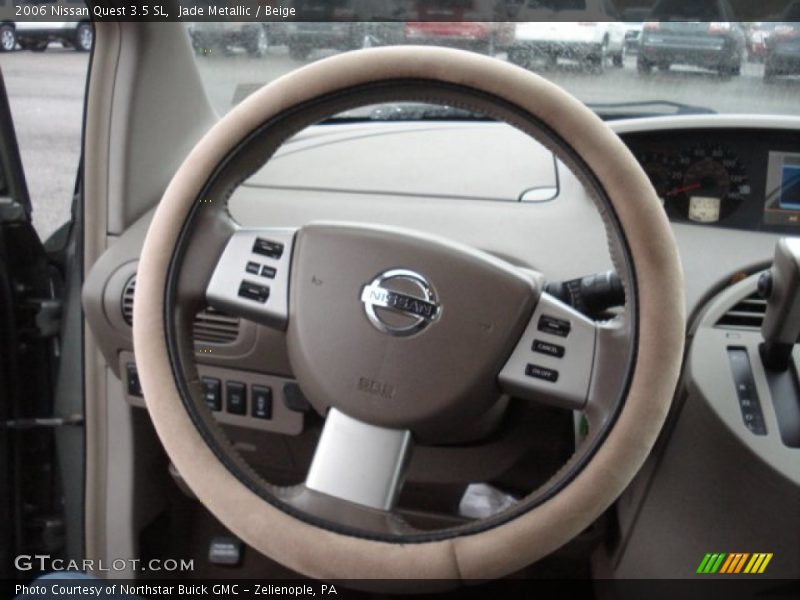 Jade Metallic / Beige 2006 Nissan Quest 3.5 SL