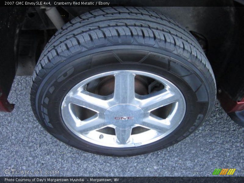 Cranberry Red Metallic / Ebony 2007 GMC Envoy SLE 4x4