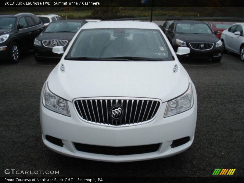 Summit White / Cashmere 2013 Buick LaCrosse FWD