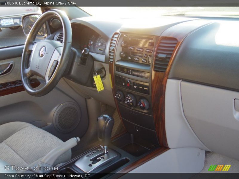 Alpine Gray / Gray 2006 Kia Sorento LX