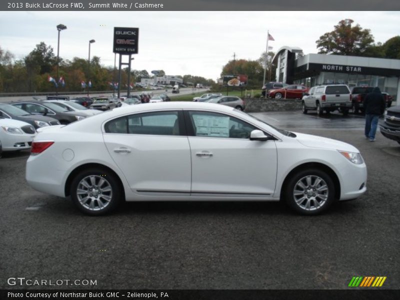 Summit White / Cashmere 2013 Buick LaCrosse FWD