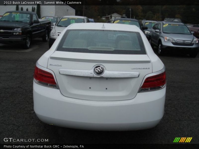 Summit White / Cashmere 2013 Buick LaCrosse FWD