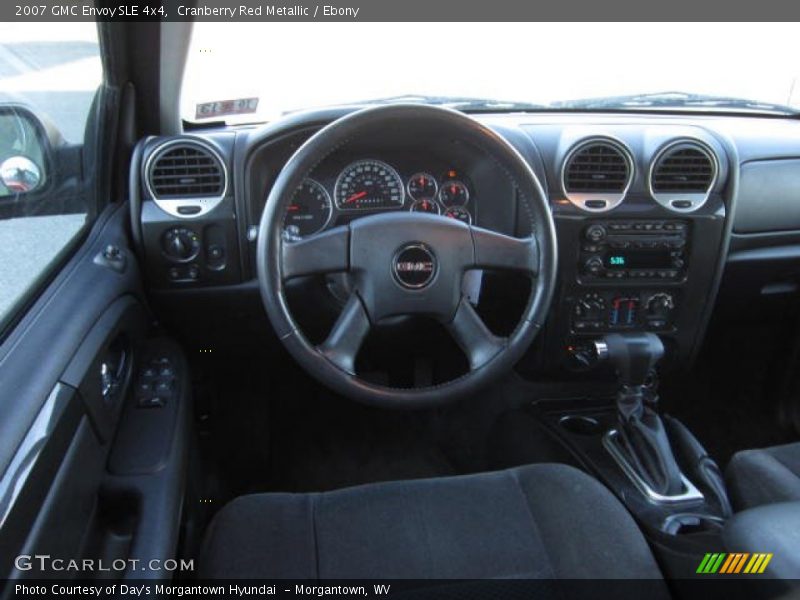 Cranberry Red Metallic / Ebony 2007 GMC Envoy SLE 4x4