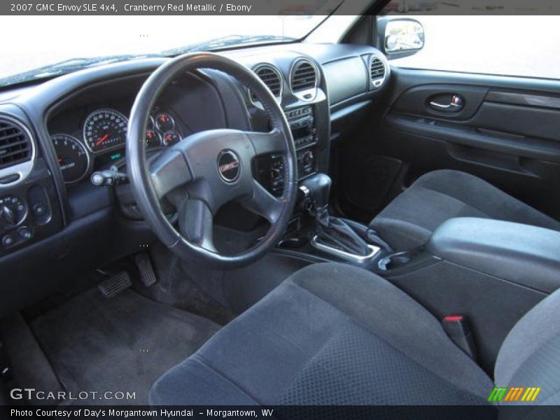Cranberry Red Metallic / Ebony 2007 GMC Envoy SLE 4x4