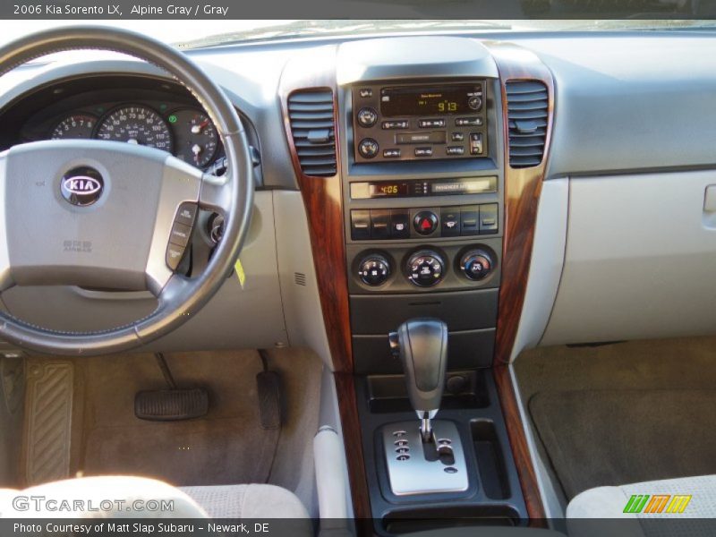 Alpine Gray / Gray 2006 Kia Sorento LX