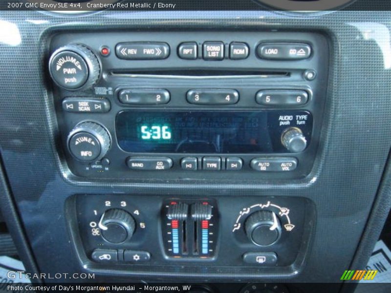 Cranberry Red Metallic / Ebony 2007 GMC Envoy SLE 4x4