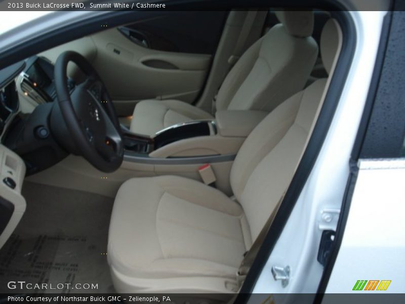 Summit White / Cashmere 2013 Buick LaCrosse FWD