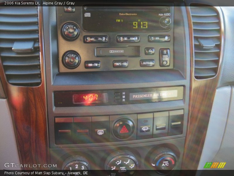 Alpine Gray / Gray 2006 Kia Sorento LX
