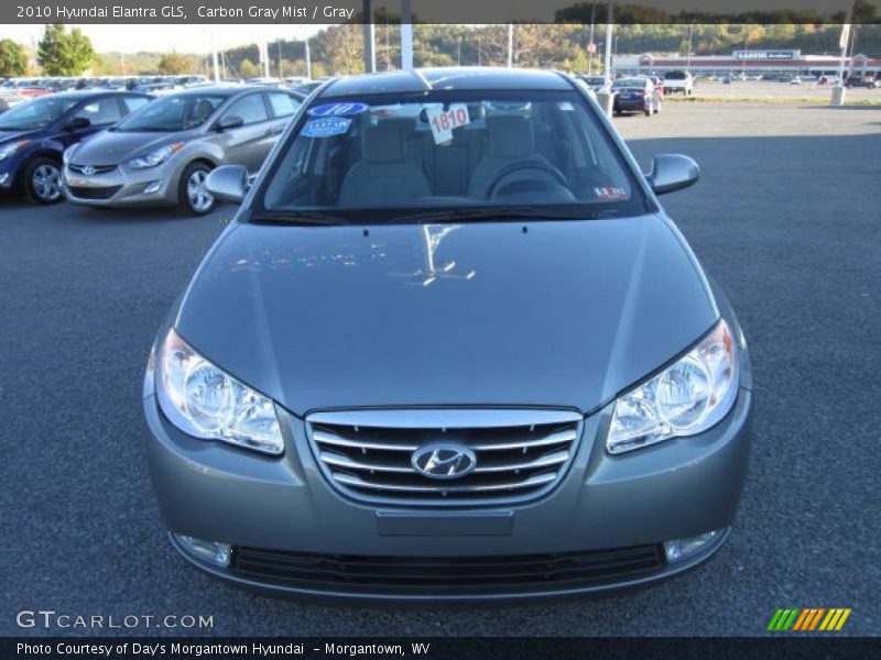 Carbon Gray Mist / Gray 2010 Hyundai Elantra GLS