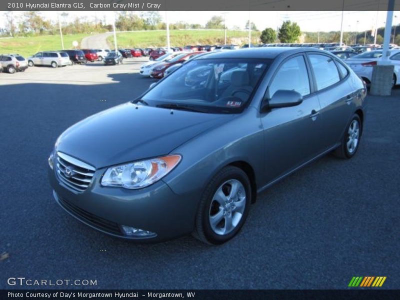 Carbon Gray Mist / Gray 2010 Hyundai Elantra GLS