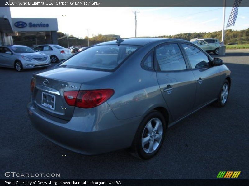 Carbon Gray Mist / Gray 2010 Hyundai Elantra GLS