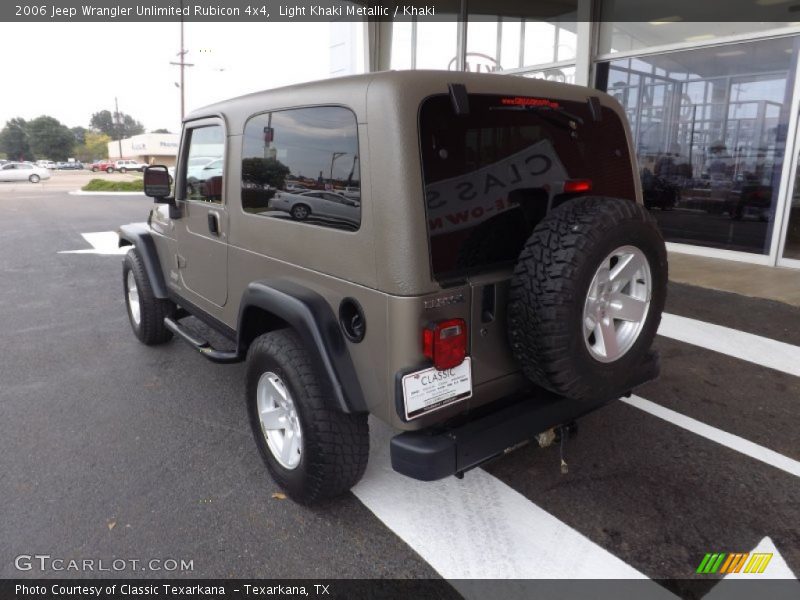 Light Khaki Metallic / Khaki 2006 Jeep Wrangler Unlimited Rubicon 4x4