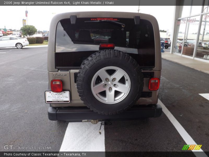 Light Khaki Metallic / Khaki 2006 Jeep Wrangler Unlimited Rubicon 4x4