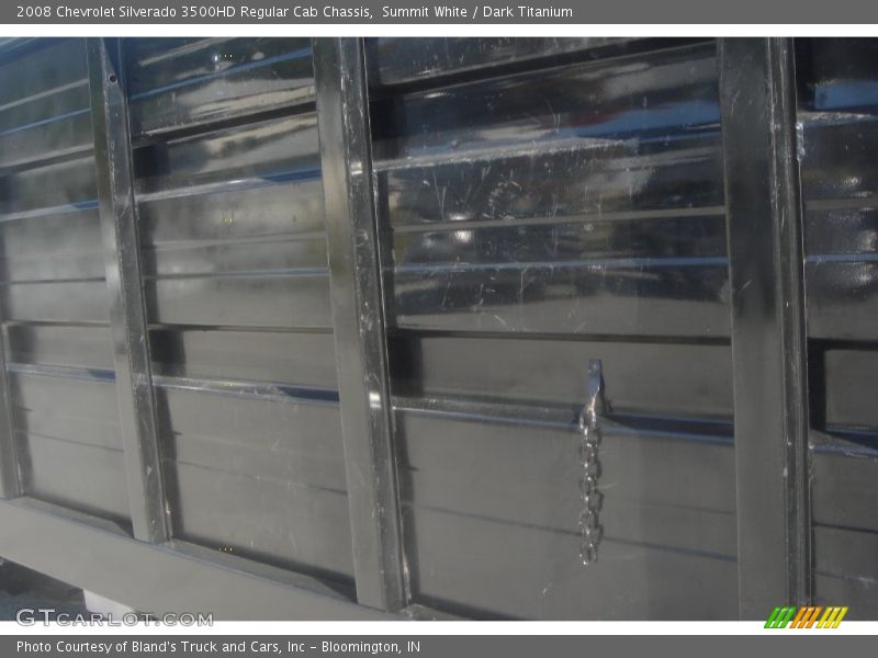 Summit White / Dark Titanium 2008 Chevrolet Silverado 3500HD Regular Cab Chassis