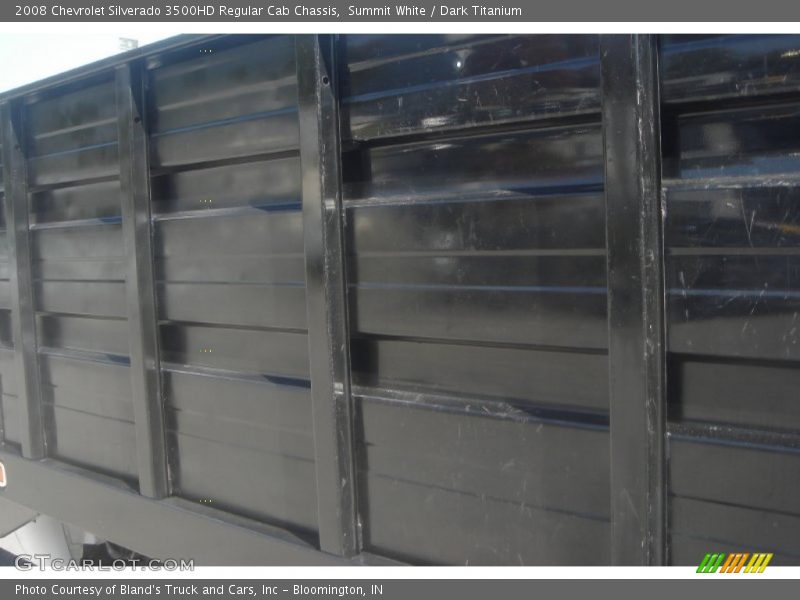 Summit White / Dark Titanium 2008 Chevrolet Silverado 3500HD Regular Cab Chassis