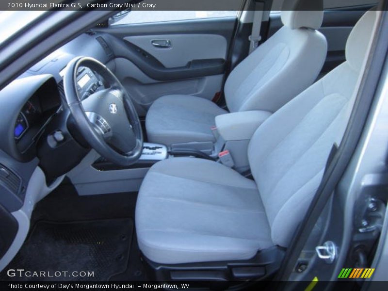 Carbon Gray Mist / Gray 2010 Hyundai Elantra GLS