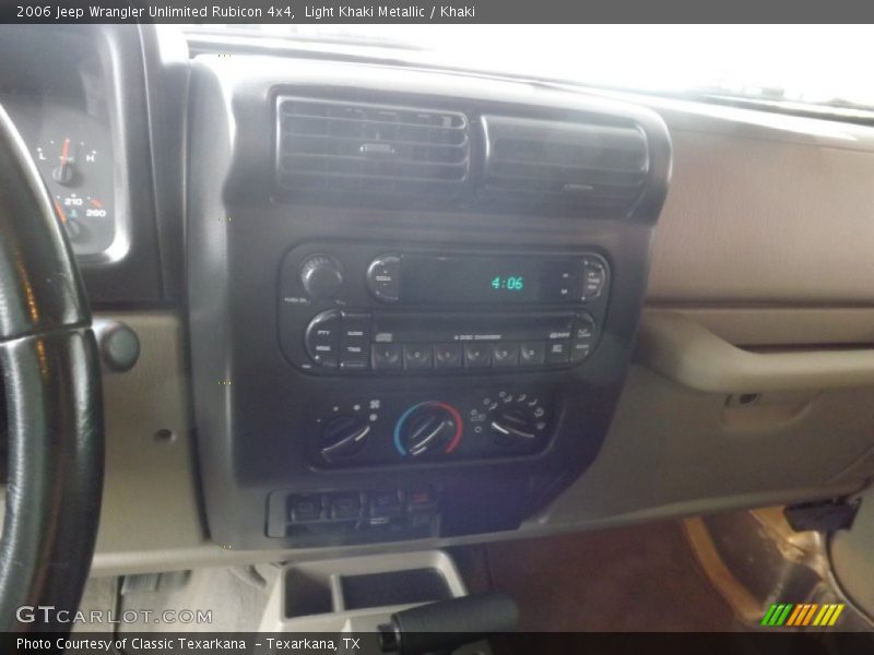 Light Khaki Metallic / Khaki 2006 Jeep Wrangler Unlimited Rubicon 4x4