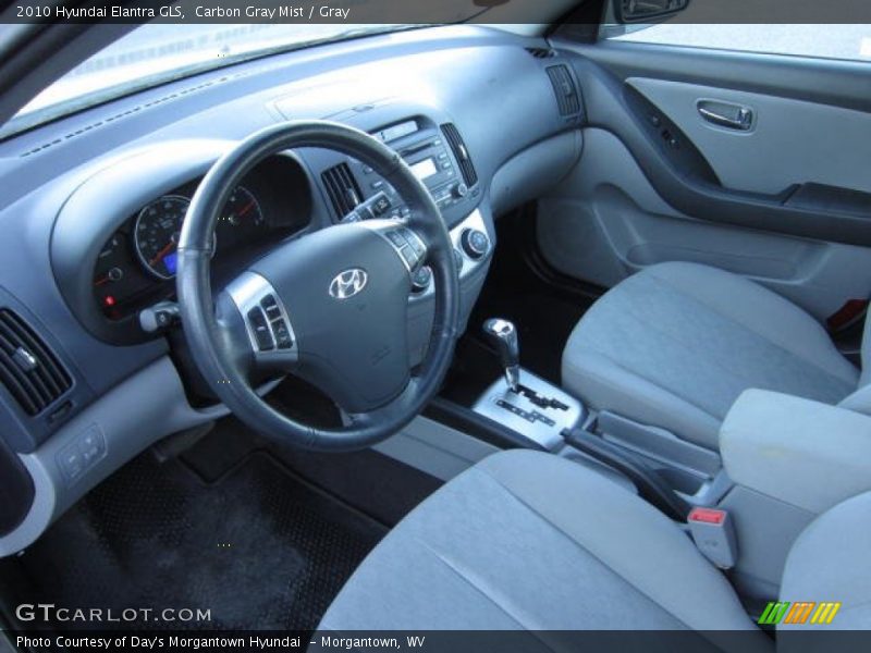Carbon Gray Mist / Gray 2010 Hyundai Elantra GLS