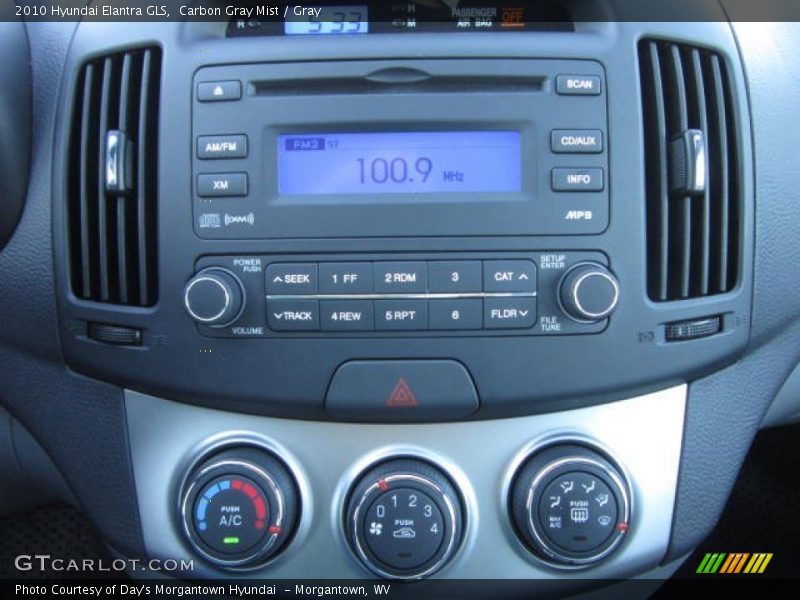 Carbon Gray Mist / Gray 2010 Hyundai Elantra GLS