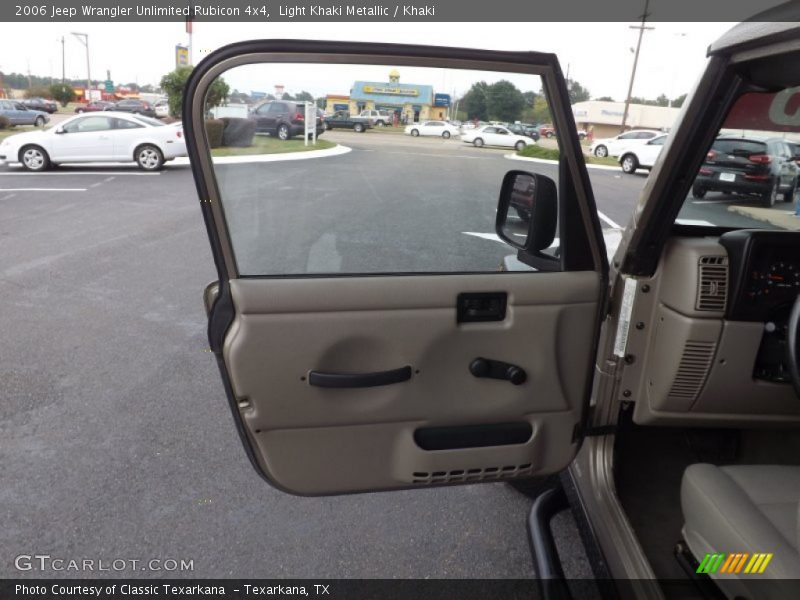 Light Khaki Metallic / Khaki 2006 Jeep Wrangler Unlimited Rubicon 4x4