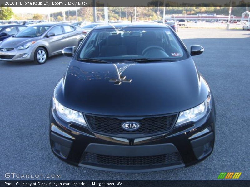 Ebony Black / Black 2010 Kia Forte Koup EX
