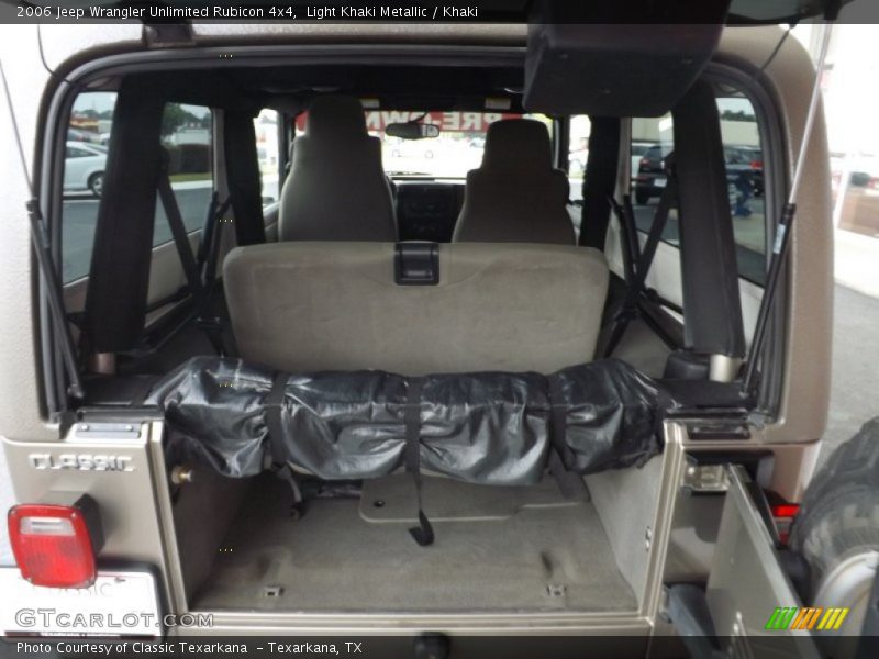 Light Khaki Metallic / Khaki 2006 Jeep Wrangler Unlimited Rubicon 4x4
