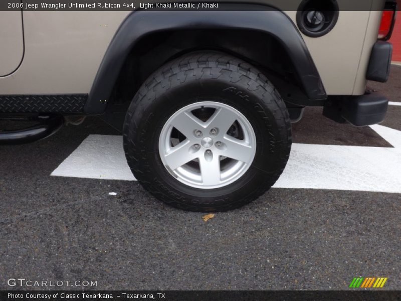 Light Khaki Metallic / Khaki 2006 Jeep Wrangler Unlimited Rubicon 4x4