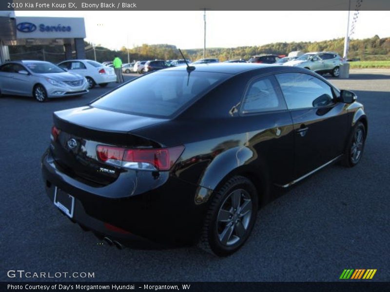Ebony Black / Black 2010 Kia Forte Koup EX