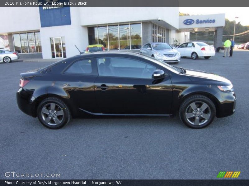 Ebony Black / Black 2010 Kia Forte Koup EX