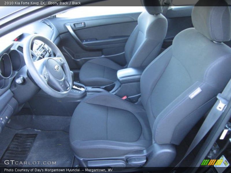 Ebony Black / Black 2010 Kia Forte Koup EX