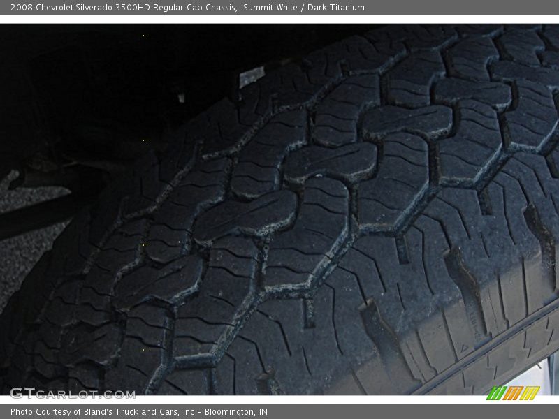 Summit White / Dark Titanium 2008 Chevrolet Silverado 3500HD Regular Cab Chassis