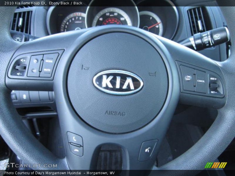 Ebony Black / Black 2010 Kia Forte Koup EX