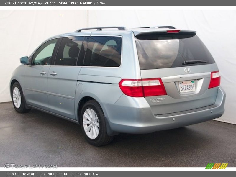 Slate Green Metallic / Gray 2006 Honda Odyssey Touring