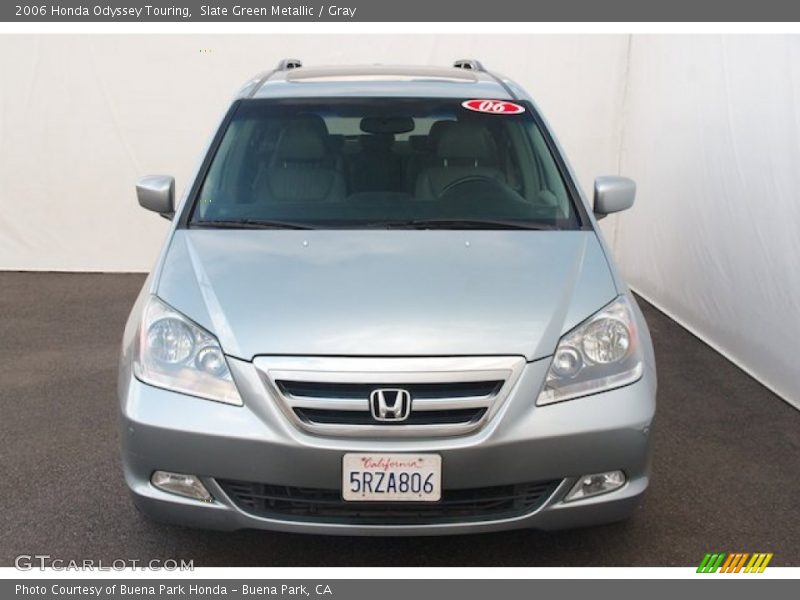 Slate Green Metallic / Gray 2006 Honda Odyssey Touring