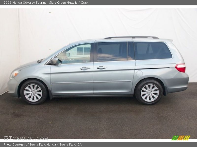 Slate Green Metallic / Gray 2006 Honda Odyssey Touring