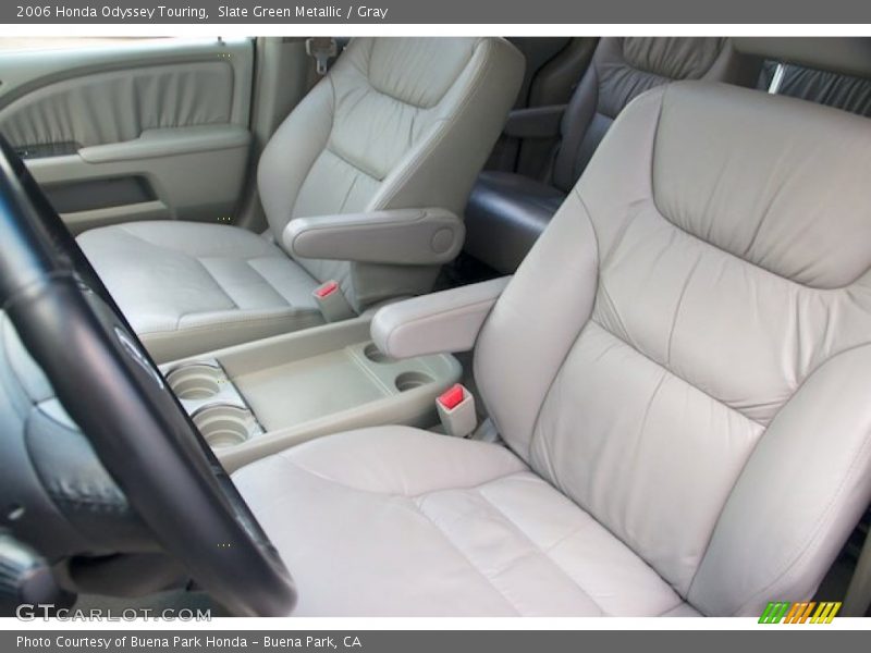 Slate Green Metallic / Gray 2006 Honda Odyssey Touring
