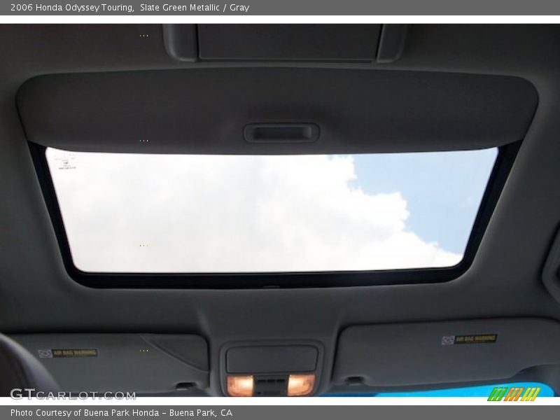 Slate Green Metallic / Gray 2006 Honda Odyssey Touring