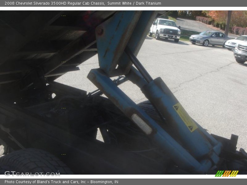 Summit White / Dark Titanium 2008 Chevrolet Silverado 3500HD Regular Cab Chassis
