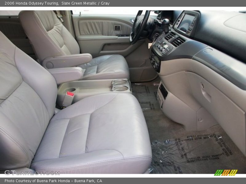Slate Green Metallic / Gray 2006 Honda Odyssey Touring