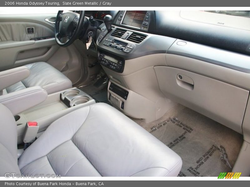 Slate Green Metallic / Gray 2006 Honda Odyssey Touring