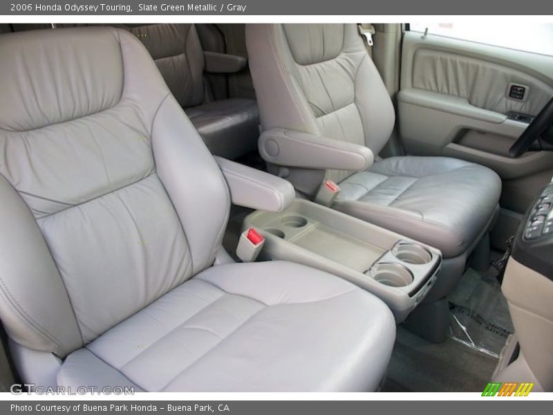 Slate Green Metallic / Gray 2006 Honda Odyssey Touring