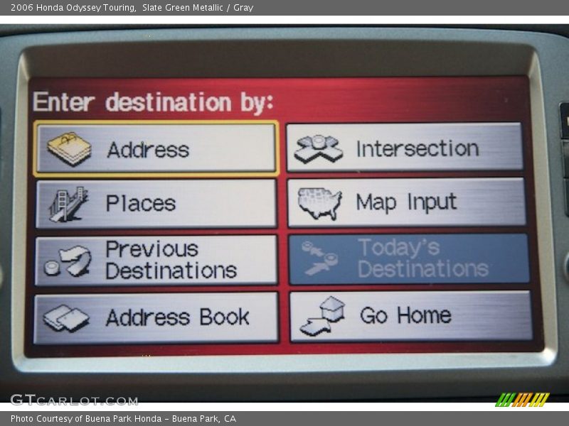 Slate Green Metallic / Gray 2006 Honda Odyssey Touring